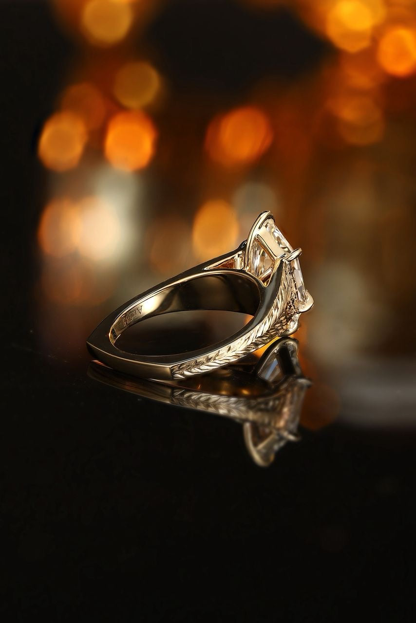Custom bridal ring stack by RIAZ