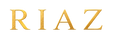 RIAZ gold wordmark